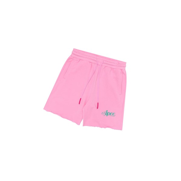 A BATHING APE Bape Logo Lounge Kurze Hose Damen Rosa | 076483-ATZ