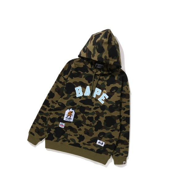 A BATHING APE Bape Multi Label 1st Camo Oversized Hoodie Damen Grün | 123985-NYA