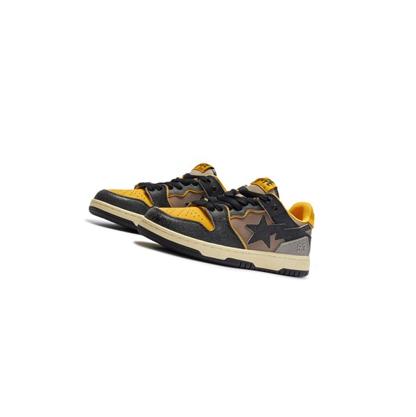 A BATHING APE Bape Sk8 Sta #5 M1 Low Sneakers Herren Schwarz | 746931-UXF