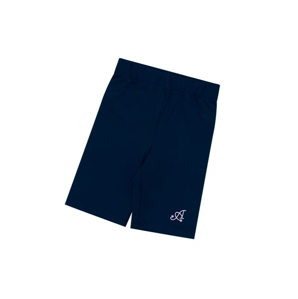 A BATHING APE Bape Slim Fit Kurze Hose Damen Navy Blau | 138926-OMY