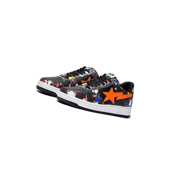 A BATHING APE Bape Sta #3 M2 Low Sneakers Herren Schwarz | 864512-LST