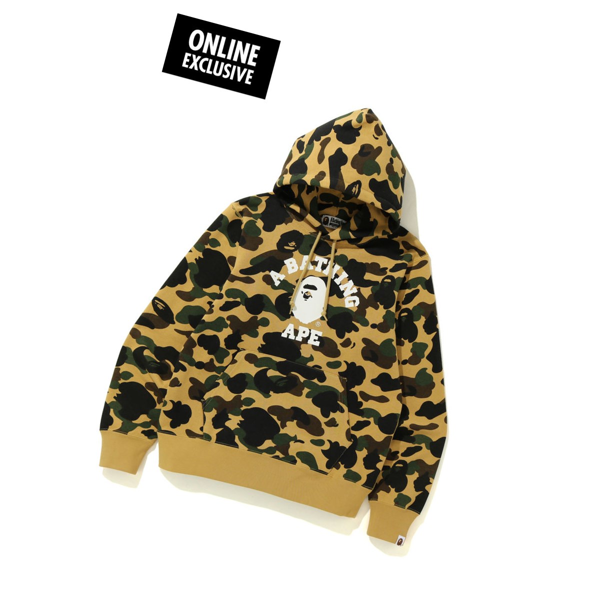 A BATHING APE Bape 1st Camo College Hoodie Herren | 357016-DRV