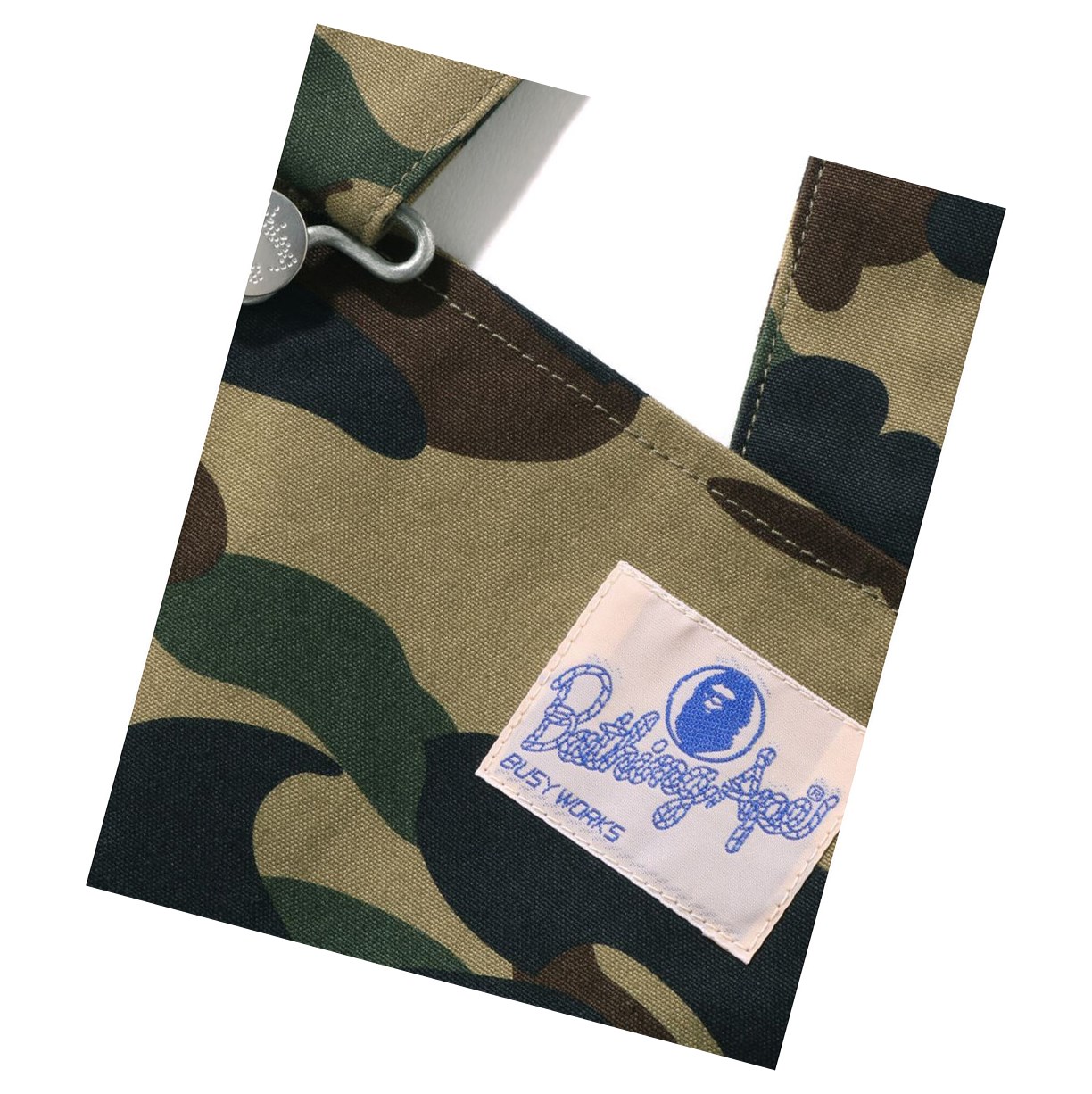 A BATHING APE Bape 1st Camo Jumper Mini Röcke Damen Grün | 250916-IPL