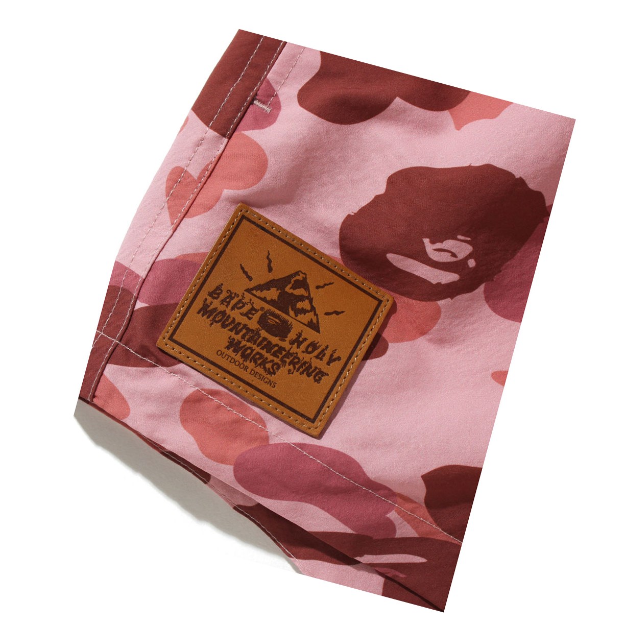 A BATHING APE Bape 1st Camo Kurze Hose Damen Rosa | 269574-EMF