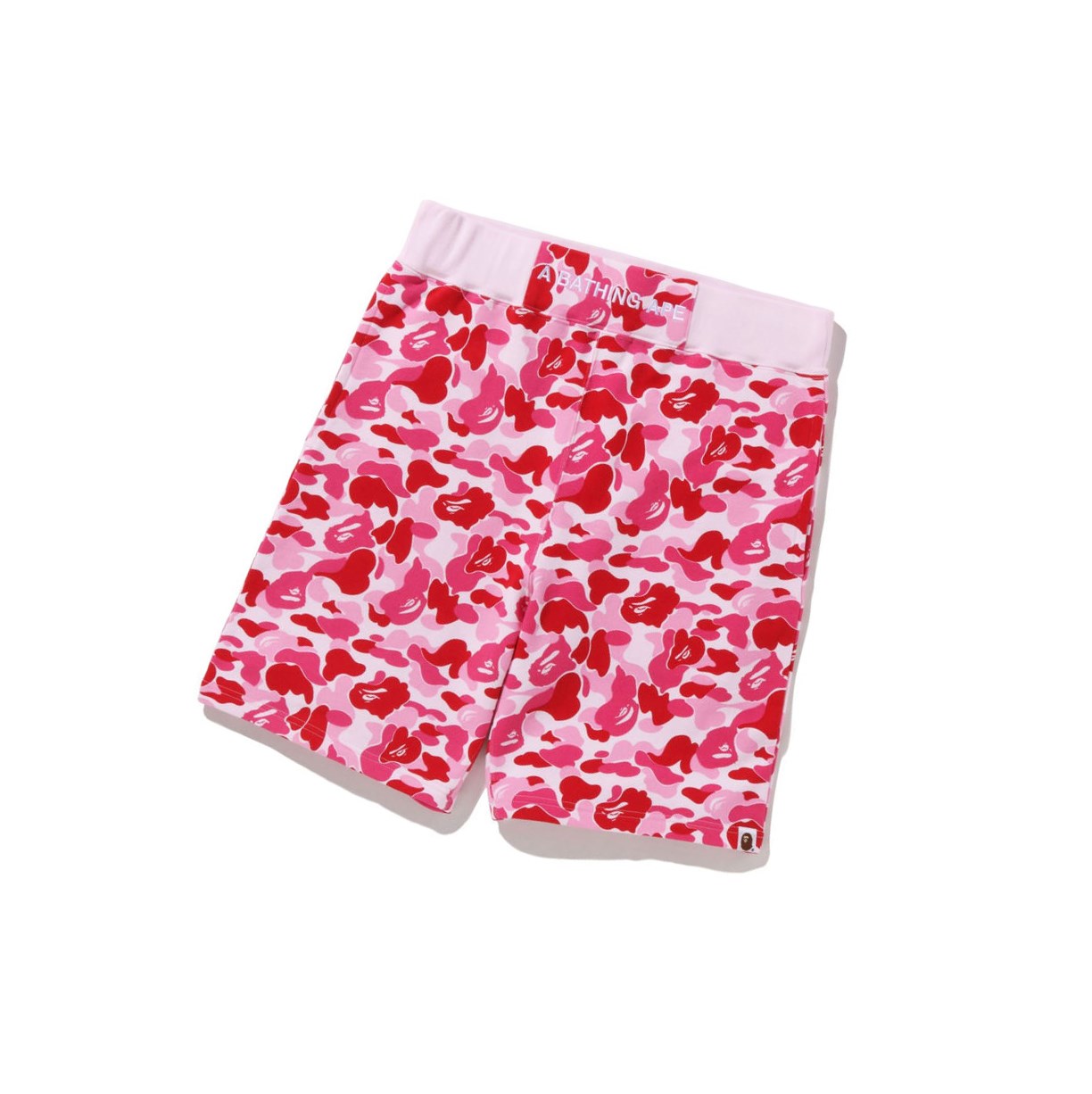 A BATHING APE Bape Abc Camo Sweat Kurze Hose Herren Rosa | 720496-JFZ