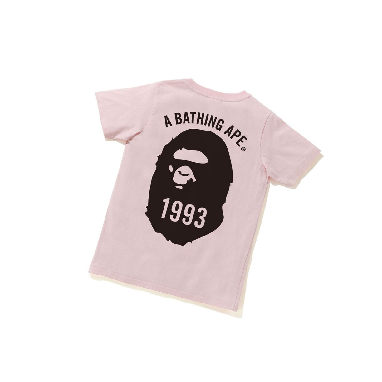 A BATHING APE Bape Ape Head One Point Tee #4 Kurzes Sleeve T-shirts Damen Rosa | 276980-PKS