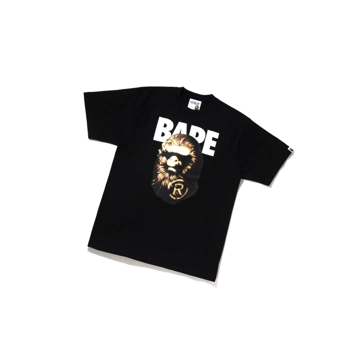 A BATHING APE Bape Ape Head Tee Kurzes Sleeve T-shirts Herren Schwarz | 950762-KXP