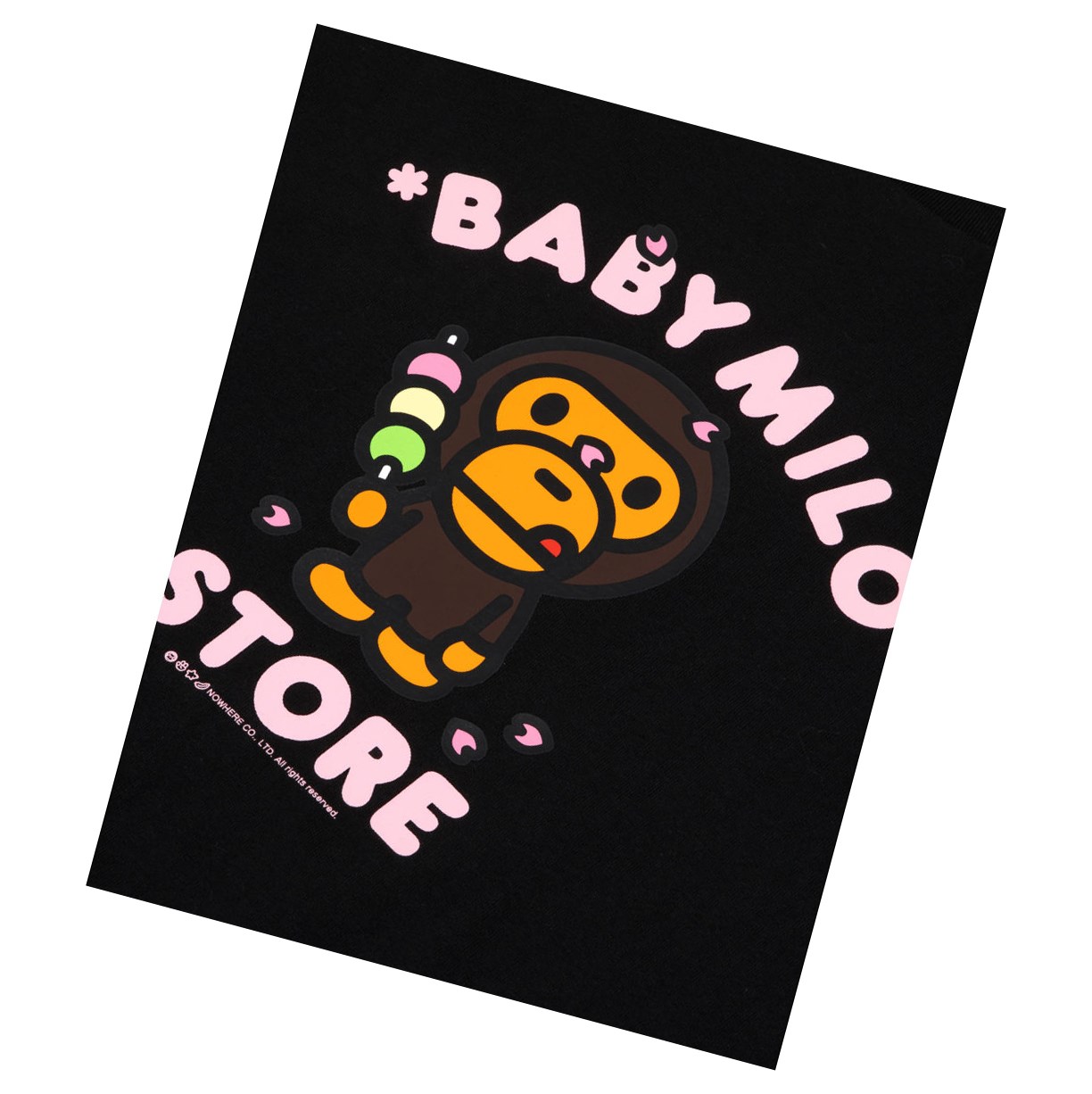 A BATHING APE Bape Baby Milo Boxy Fit Tee Kurzes Sleeve T-shirts Damen Schwarz | 806471-VQP