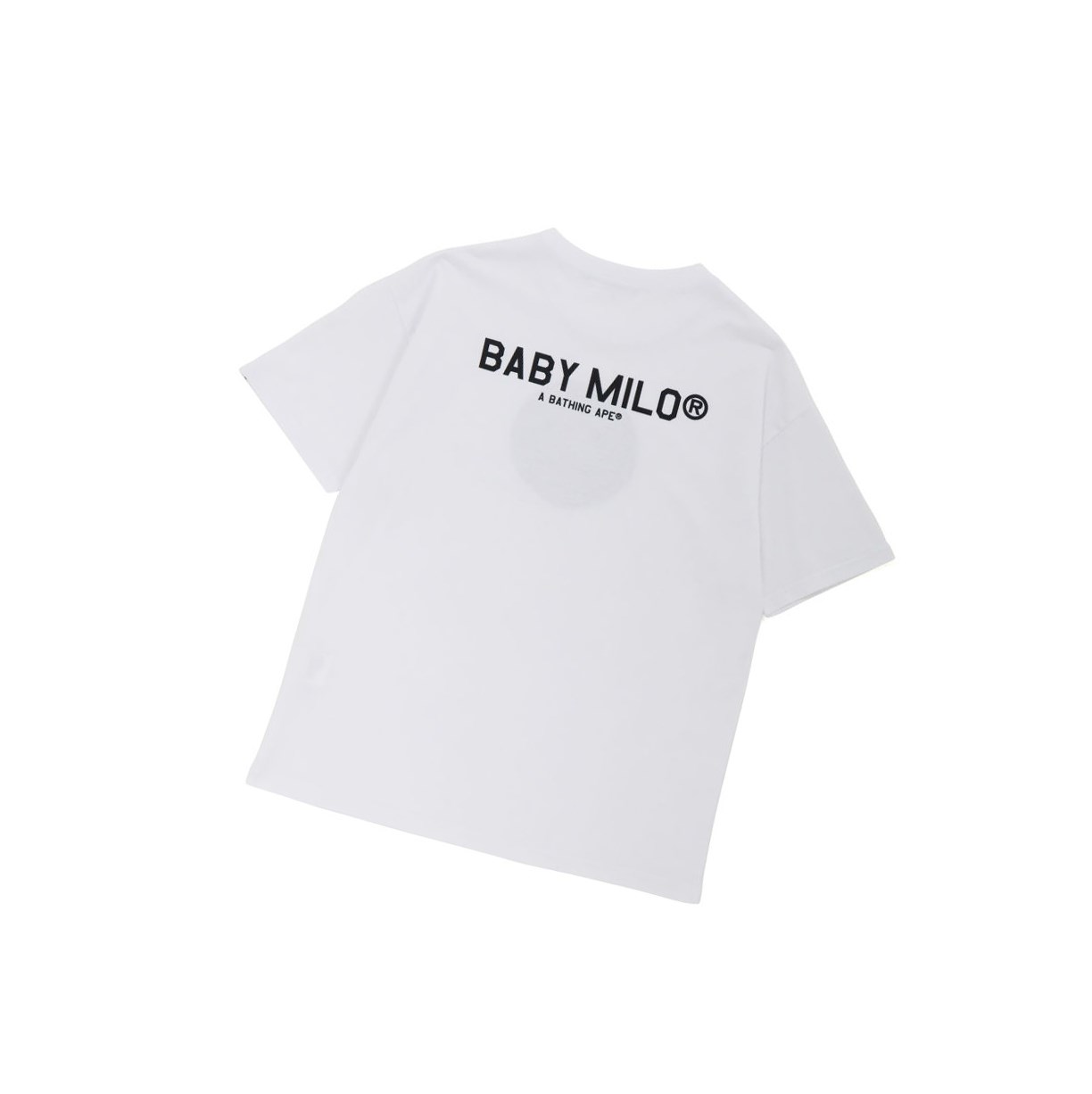 A BATHING APE Bape Baby Milo Sequin Oversized Tee Kurzes Sleeve T-shirts Damen Weiß | 432786-LZP