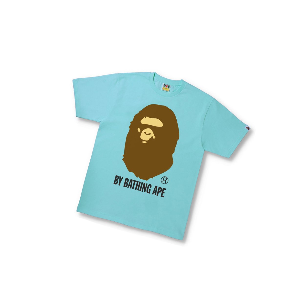 A BATHING APE Bape By Bathing Ape Tee Kurzes Sleeve T-shirts Herren Blau | 407652-SJY