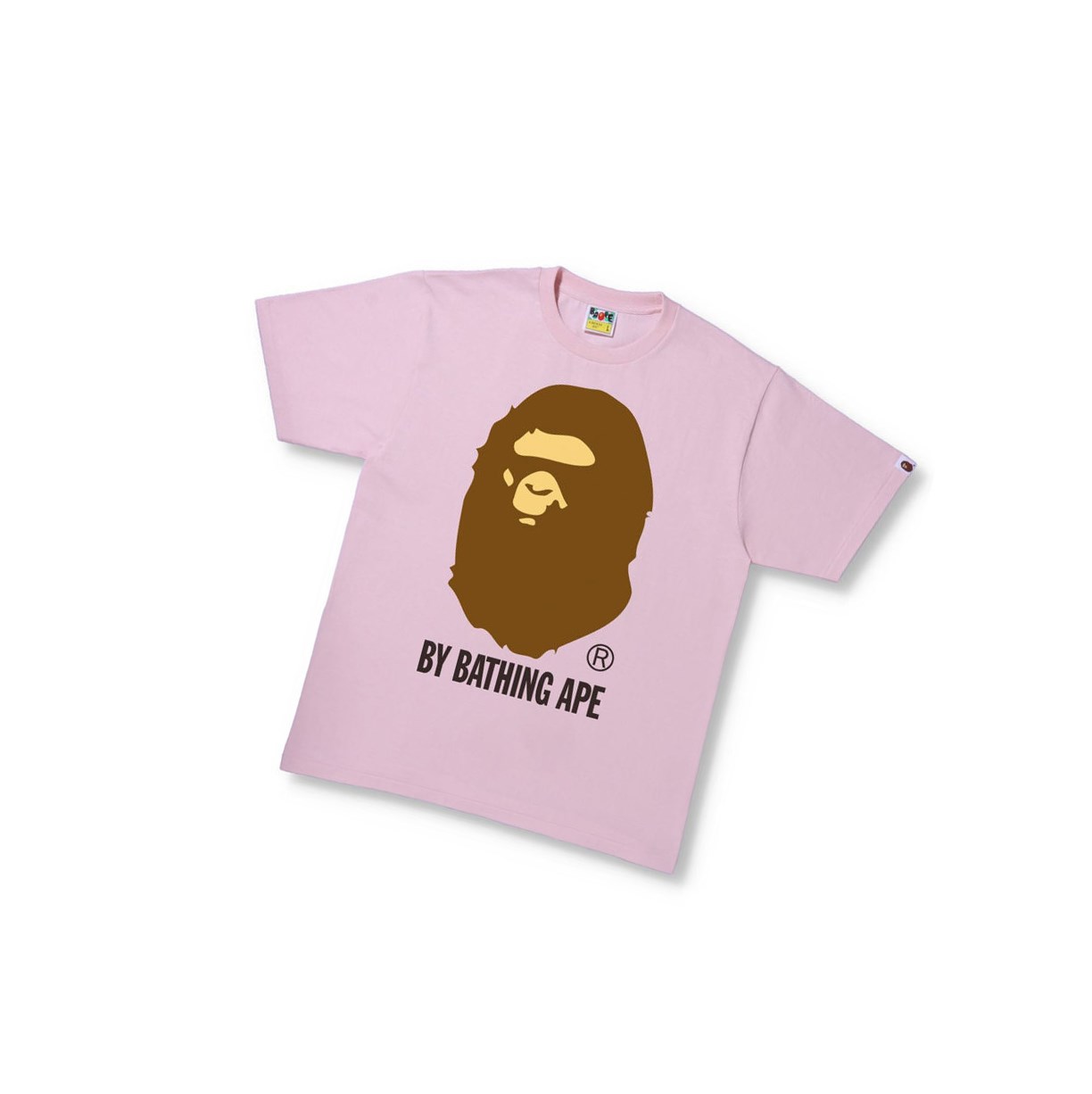 A BATHING APE Bape By Bathing Ape Tee Kurzes Sleeve T-shirts Herren Rosa | 914852-IRV