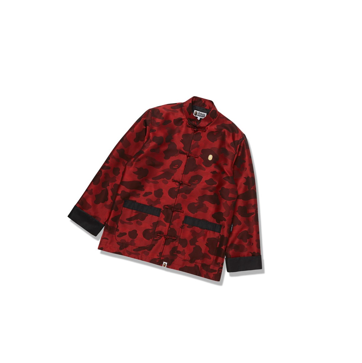 A BATHING APE Bape China Jacke Herren Rot | 798061-SOM