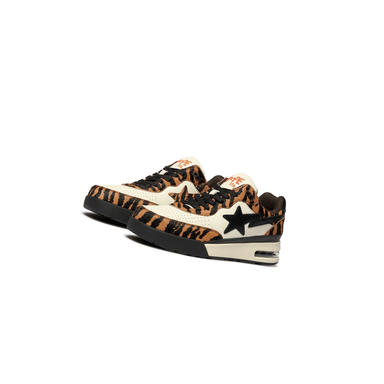 A BATHING APE Bape Cny Straßen Sta M1 Mid Sneakers Herren Braun | 219538-YLG