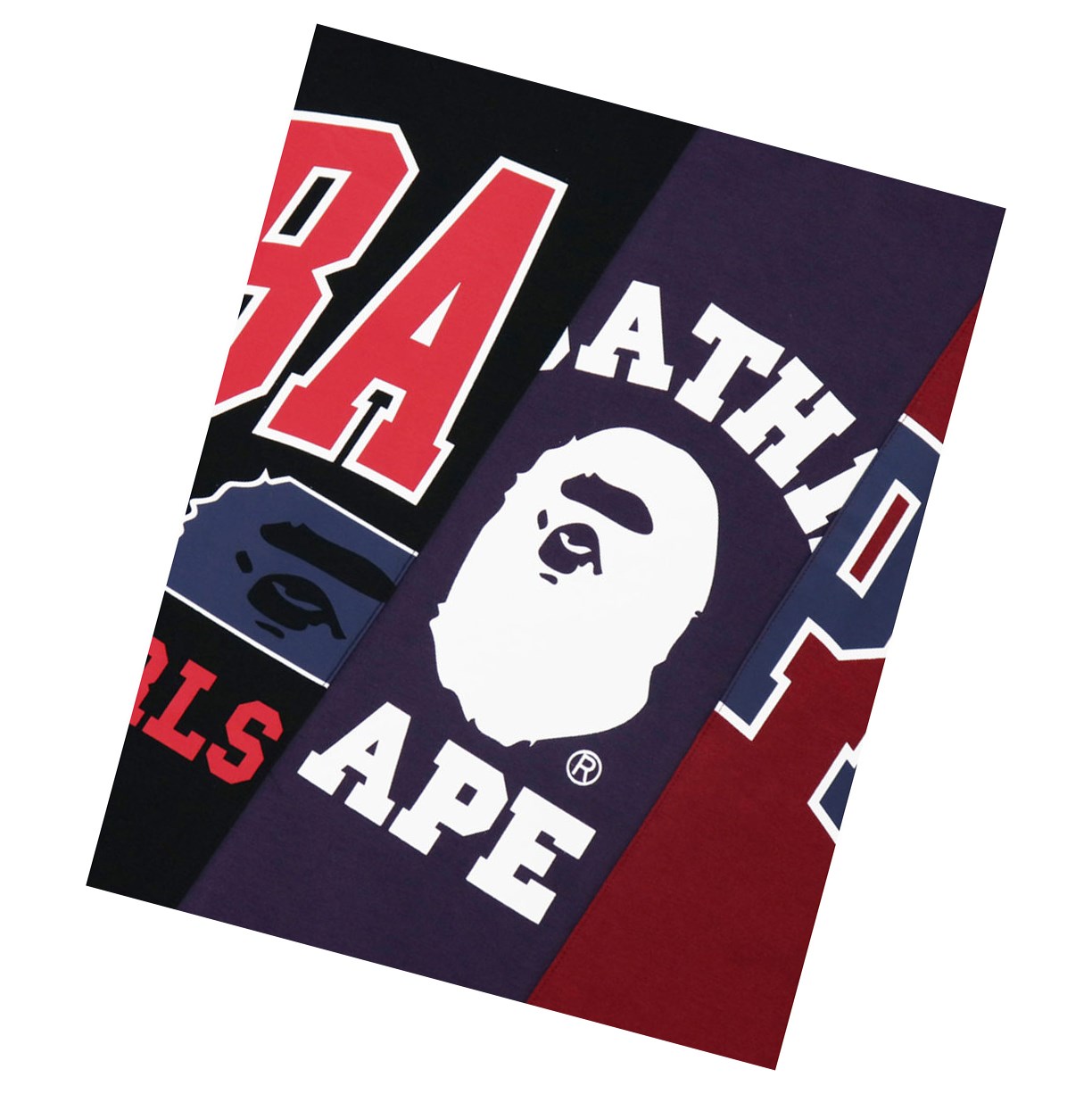 A BATHING APE Bape Docking Onepiece Tee Kurzes Sleeve T-shirts Damen Schwarz | 751029-DPM