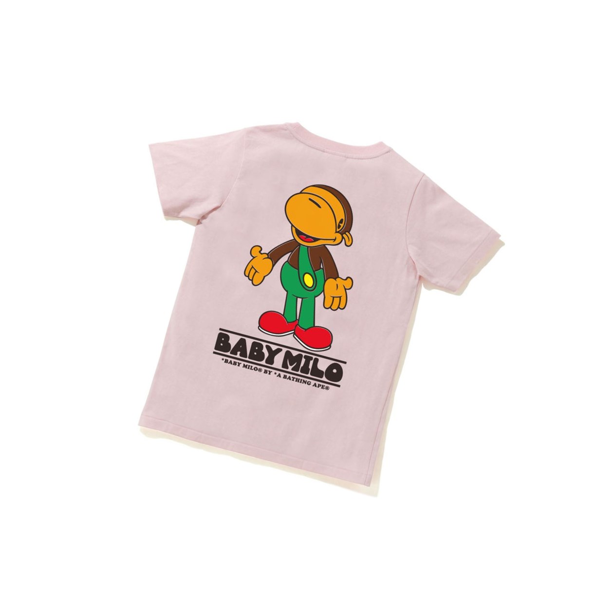 A BATHING APE Bape Klassische Baby Milo Tee #2 Kurzes Sleeve T-shirts Damen Rosa | 167284-MXY