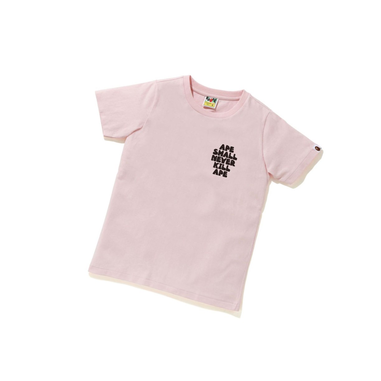 A BATHING APE Bape Klassische Baby Milo Tee #2 Kurzes Sleeve T-shirts Damen Rosa | 167284-MXY