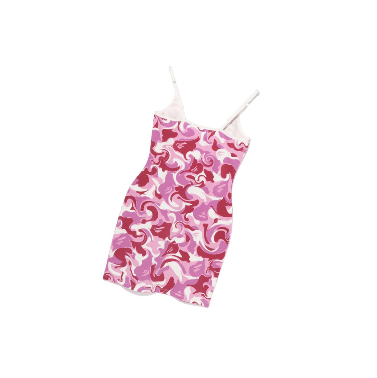 A BATHING APE Bape Marble Camo Cami Bodycon Tee Onepiece Mini Kleider Damen Rosa | 184273-QYC