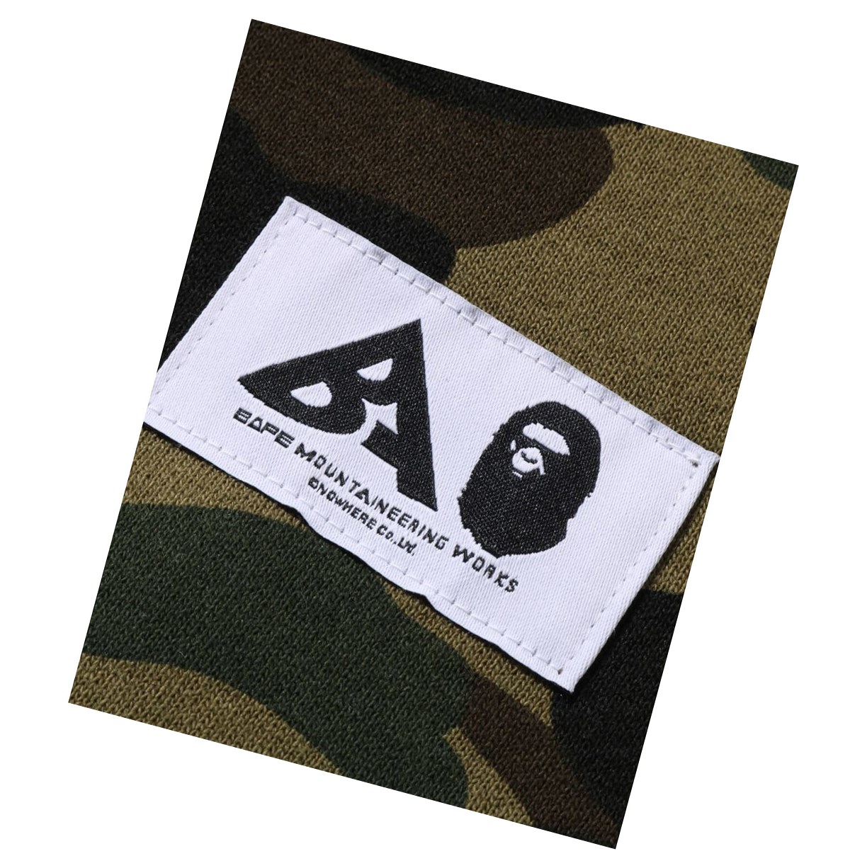 A BATHING APE Bape Multi Label 1st Camo Oversized Hoodie Damen Grün | 123985-NYA