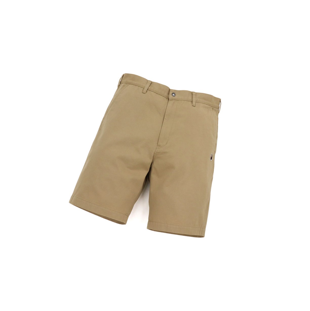 A BATHING APE Bape One Point Chino Kurze Hose Herren Beige | 894532-ZAW