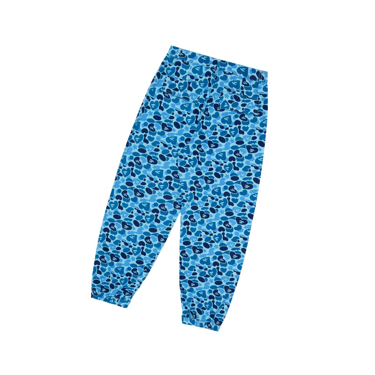 A BATHING APE Bape Printed Cargo Long Hose Damen Hellblau | 296078-GVJ