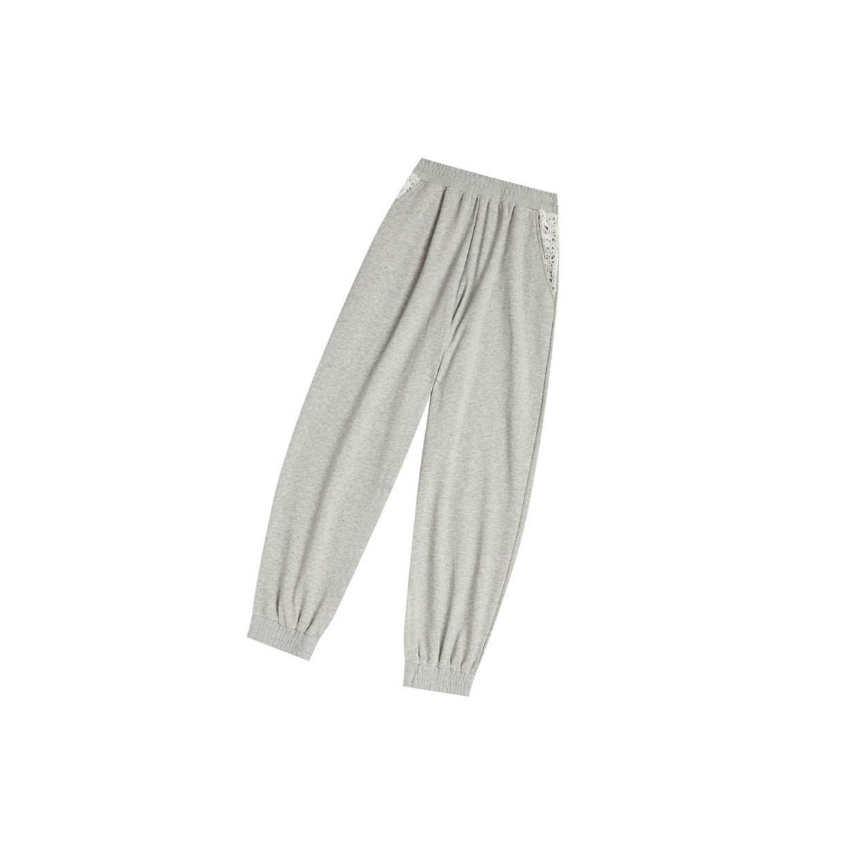 A BATHING APE Bape Relaxed Long Hose Damen Grau | 805137-ZKI