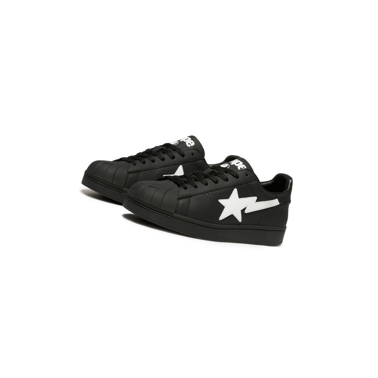 A BATHING APE Bape Skull Sta L Low Sneakers Damen Schwarz | 571694-GDI