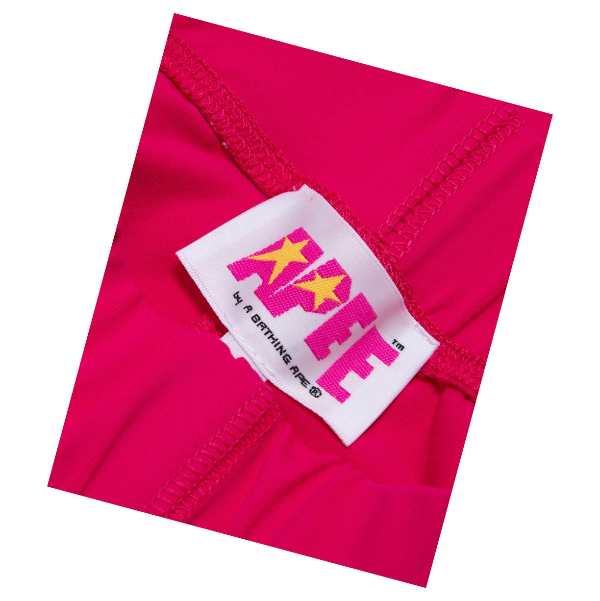 A BATHING APE Bape Slim Fit Kurze Hose Damen Rosa | 984710-TDJ