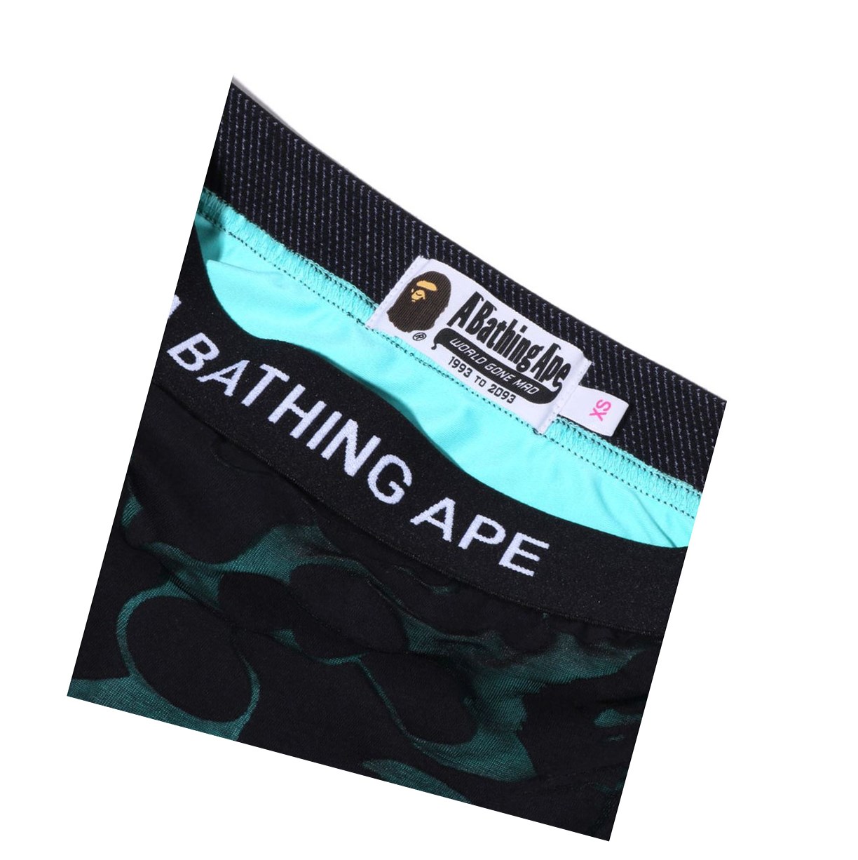 A BATHING APE Bape Solid Camo Long Long Röcke Damen Schwarz | 614805-EXR