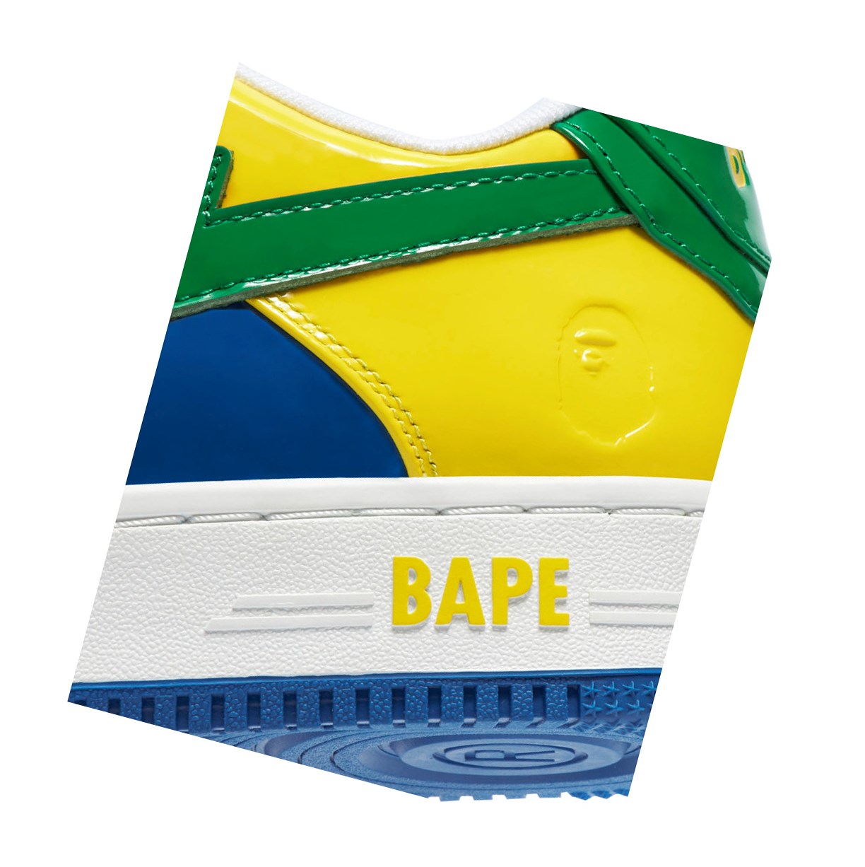 A BATHING APE Bape Sta M1 Low Sneakers Herren Gelb | 713869-XSK