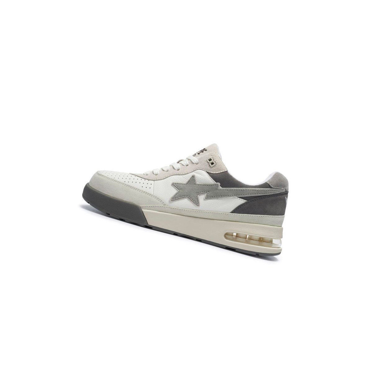 A BATHING APE Bape Straßen Sta #3 M2 Low Sneakers Herren Grau | 705194-ANO