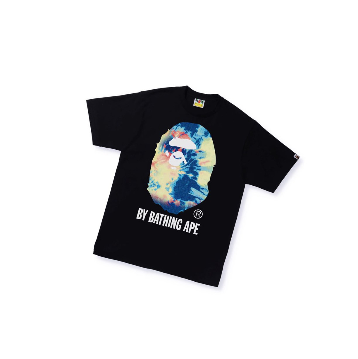 A BATHING APE Bape Tie Dye By Bathing Ape Tee Kurzes Sleeve T-shirts Herren Schwarz | 142956-RSN