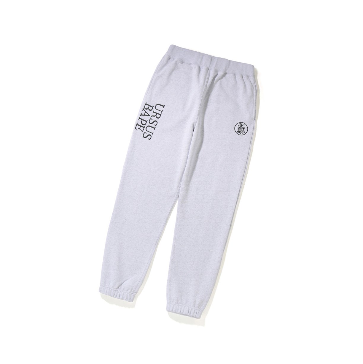 A BATHING APE Bape Ursus Sweat Hose Herren Hellgrau | 531892-XJB