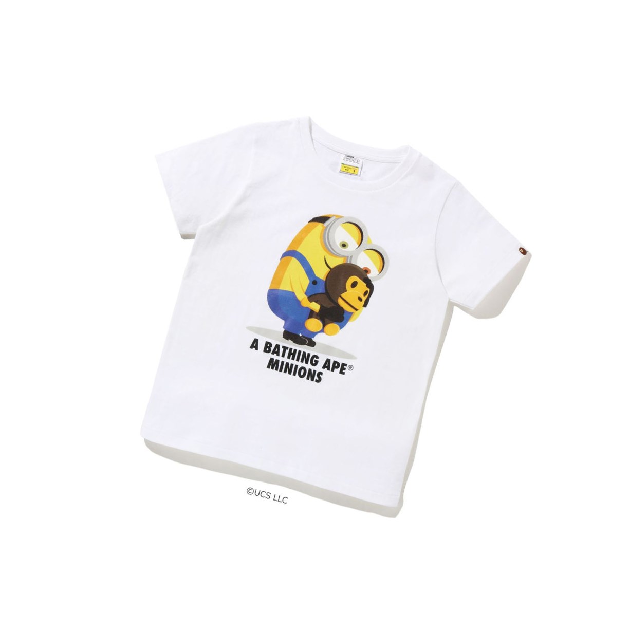 A BATHING APE Bape X Minions Tee08 Kurzes Sleeve T-shirts Damen Weiß | 975342-UMA