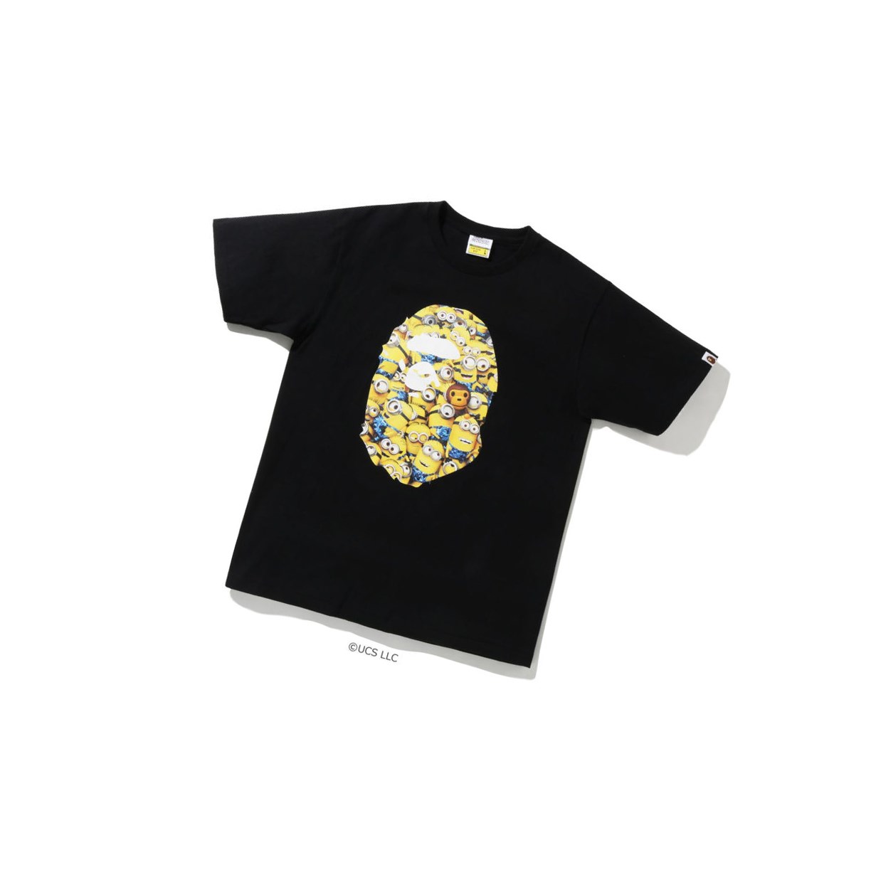 A BATHING APE Bape X Minions Tee09 Kurzes Sleeve T-shirts Herren Schwarz | 613704-XRP