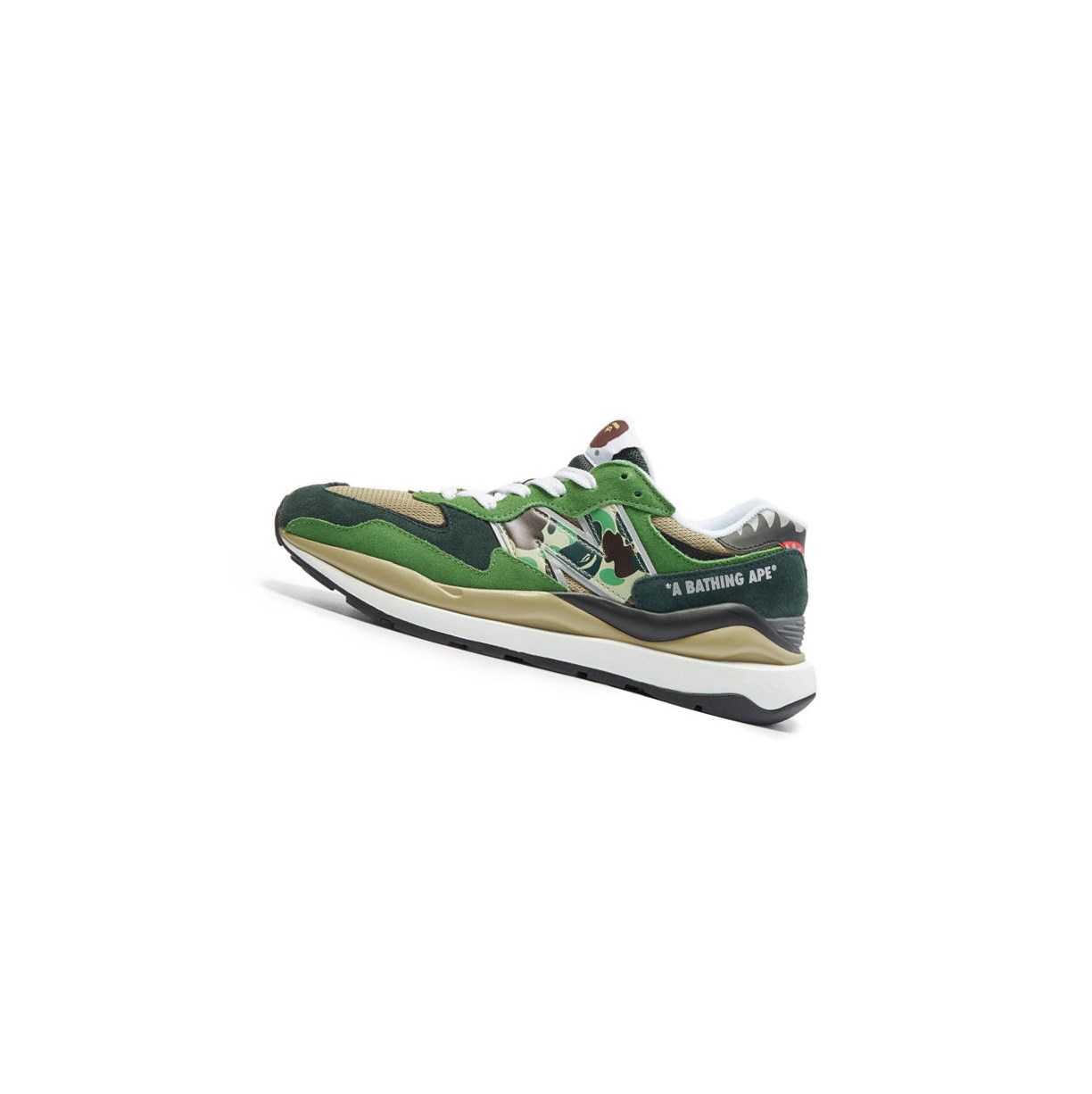 A BATHING APE Bape X New Balance 5740 Low Sneakers Damen Grün | 796458-CZP