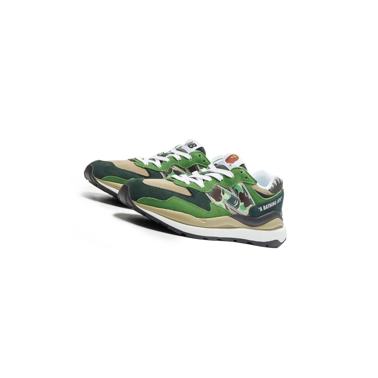 A BATHING APE Bape X New Balance 5740 Low Sneakers Damen Grün | 796458-CZP