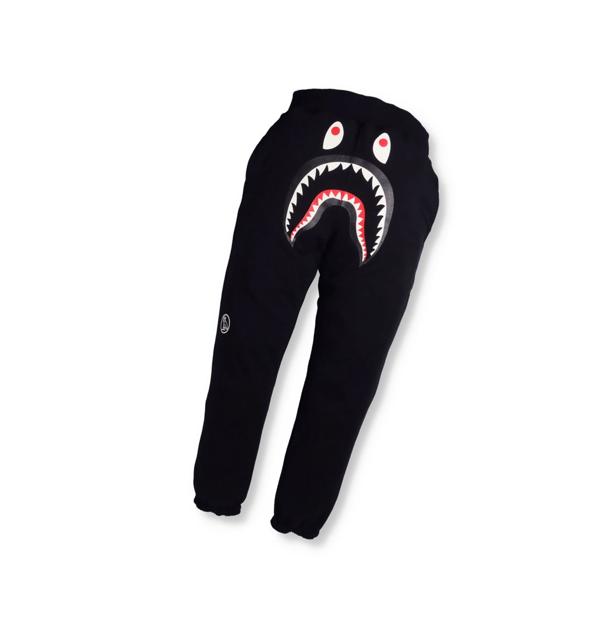 A BATHING APE Bape X Ovo Woodland Camo Shark Reversible Sweatpants Sweat Hose Herren Schwarz | 352698-GKT