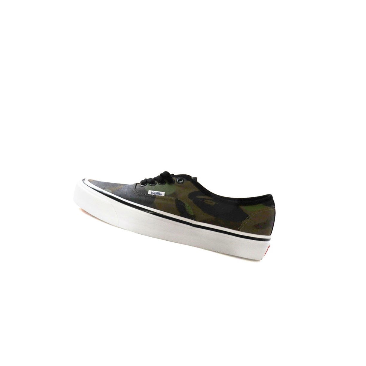 A BATHING APE Bape X Vans 1st Camo Authentic Low Sneakers Herren Grün | 910325-WSG