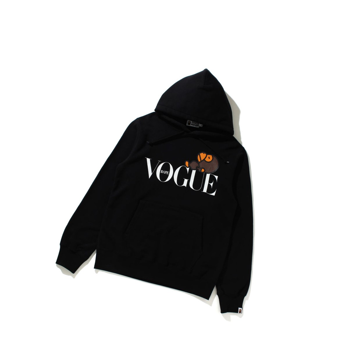 A BATHING APE Bape X Vogue Milo Pullover Hoodie Damen Schwarz | 480651-BSI